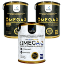 KiT Nutres Ômega 3 DHA 360 EPA 540 + ÔmegA-Z 21 Nutrientes