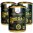 KIT 3 - Nutres Ômega 3 DHA 360  EPA 540 - 90 cápsulas