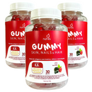 KIT 3 - Nutres Gummy Peptídeos Bioativos de Colágeno - 30 gomas