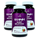 KIT 3 - Nutres Gummy Sleep Melatonin - 30 gomas